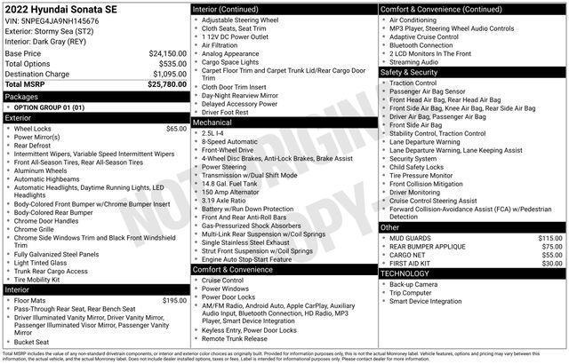 Hyundai Sonata  2022