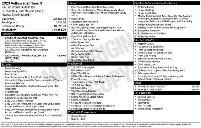 Volkswagen Taos  2023