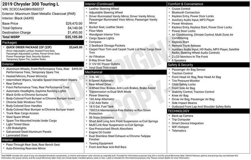 Chrysler 300  2019