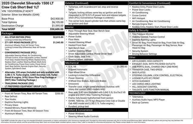 Chevrolet Silverado 1500  2020