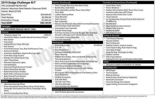 Dodge Challenger  2019