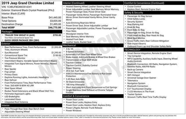 Jeep Grand Cherokee  2019