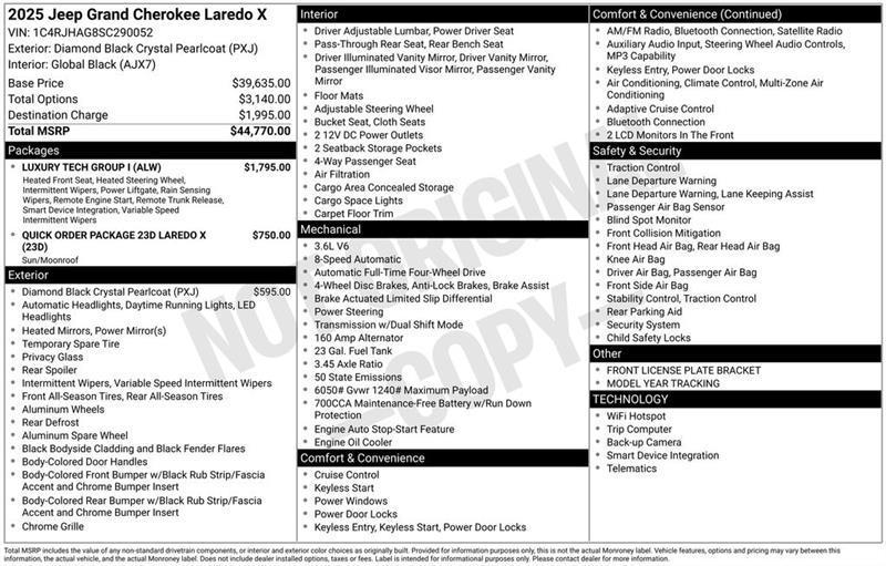 Jeep Grand Cherokee  2025