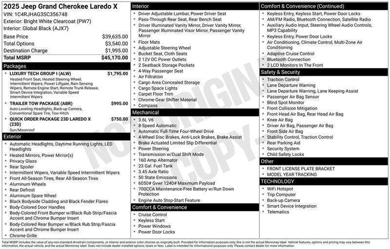 Jeep Grand Cherokee  2025