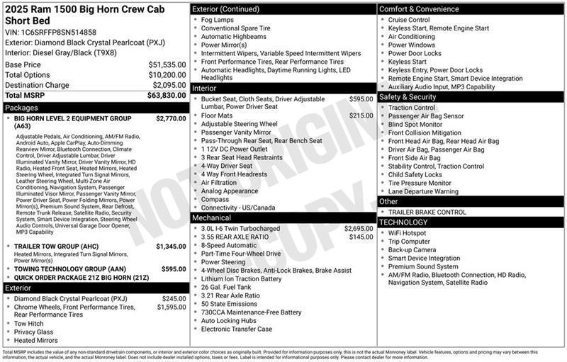 RAM 1500  2025