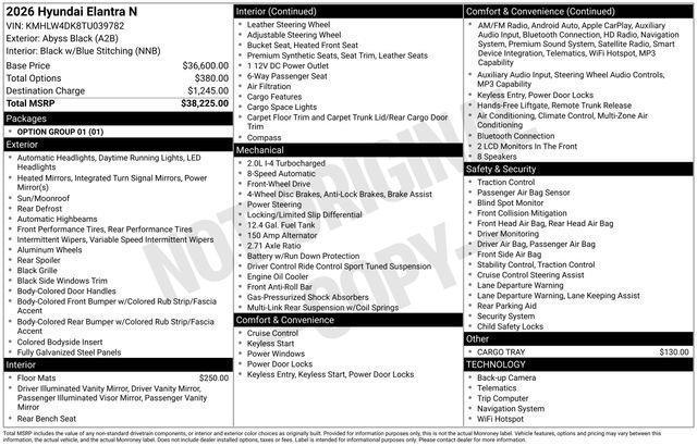 Hyundai Elantra N  2026