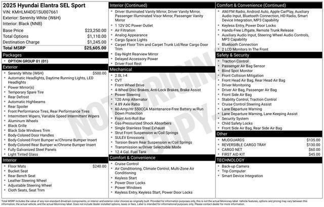 Hyundai Elantra  2025