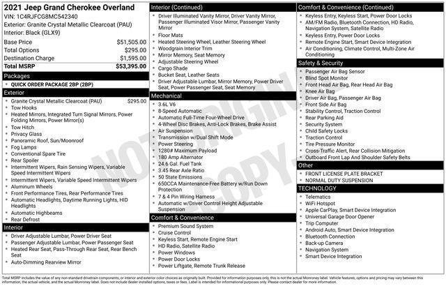 Jeep Grand Cherokee  2021