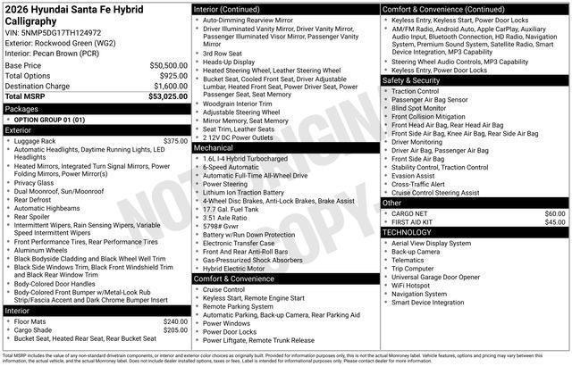 Hyundai Santa Fe Hybrid  2026