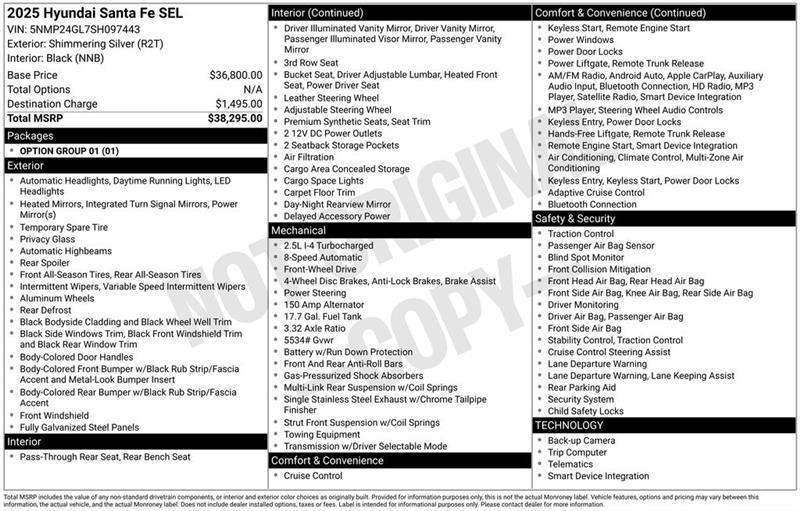 Hyundai Santa Fe  2025