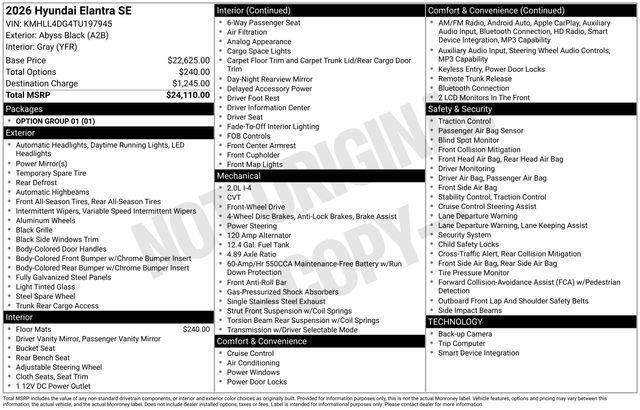 Hyundai Elantra  2026