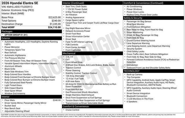 Hyundai Elantra  2026