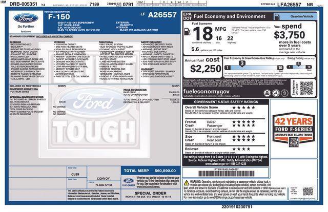 Ford F-150  2020