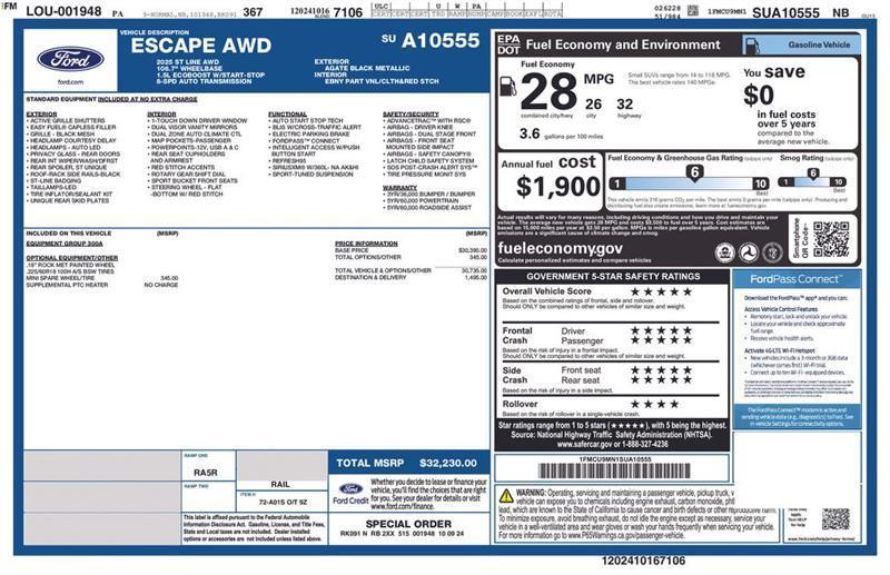 Ford Escape  2025