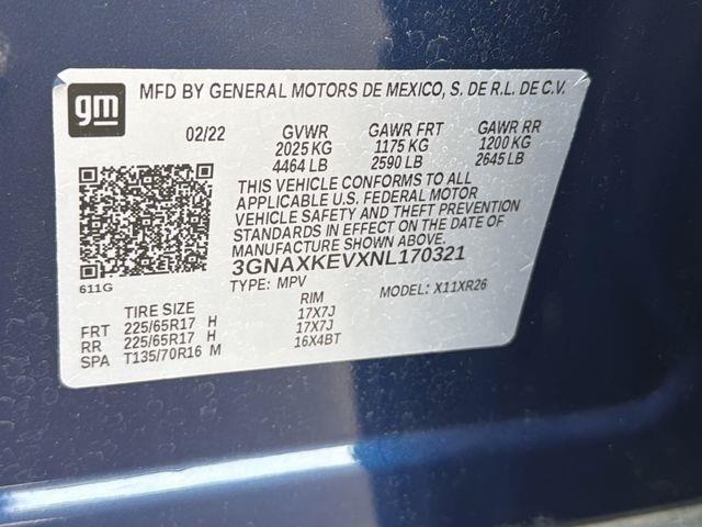 Chevrolet Equinox  2022