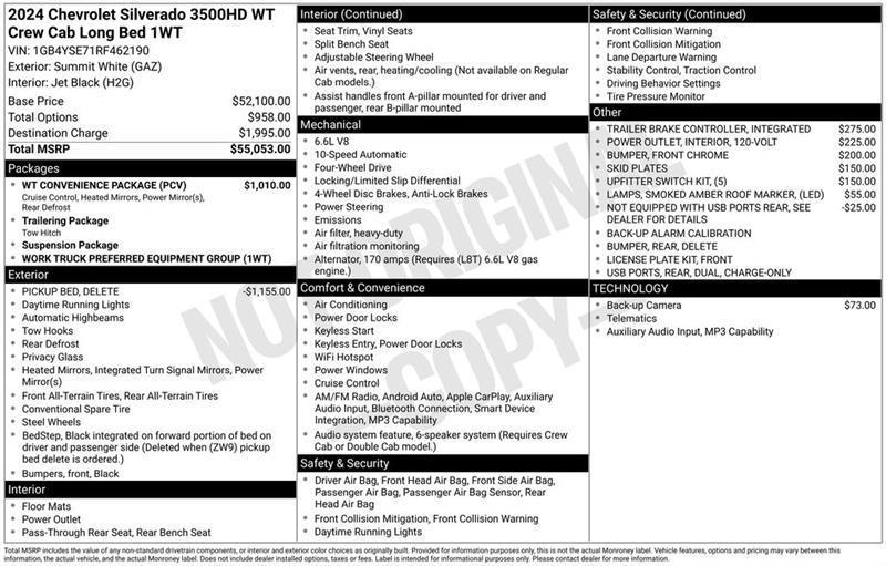 Chevrolet Silverado 3500HD  2024
