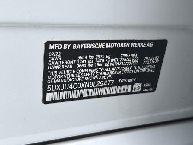 BMW X5  2022