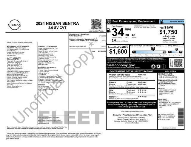 Nissan Sentra  2024