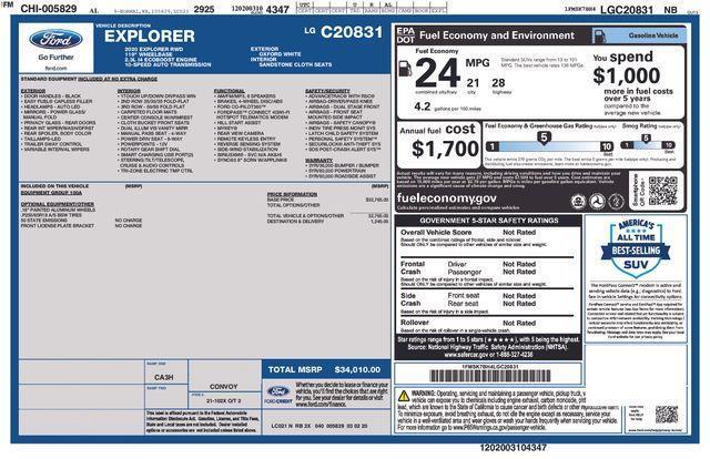 Ford Explorer  2020