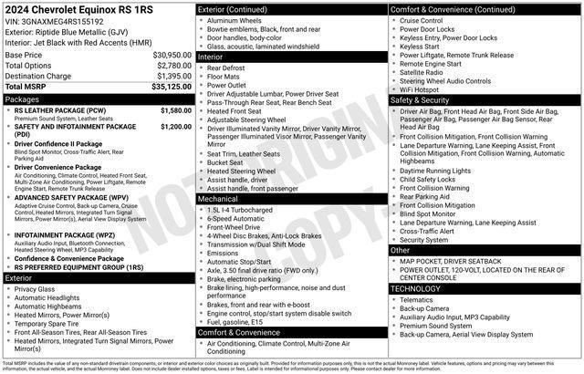 Chevrolet Equinox  2024