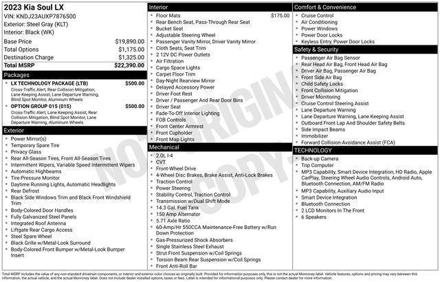 Kia Soul  2023