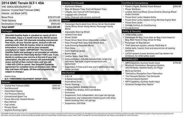 GMC Terrain  2014