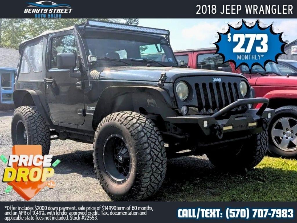 2018 Jeep Wrangler JK SPORT