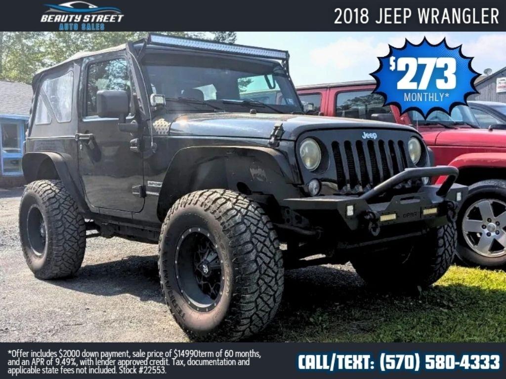 2018 Jeep Wrangler JK SPORT