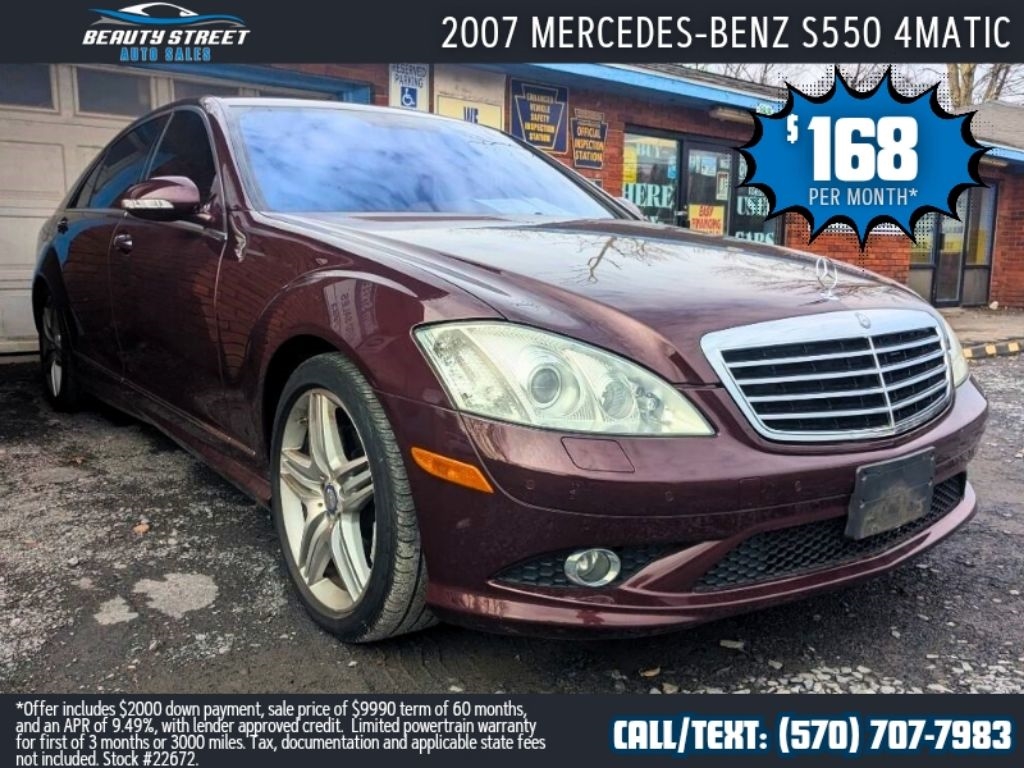 2007 Mercedes-Benz S-Class S550 4MATIC