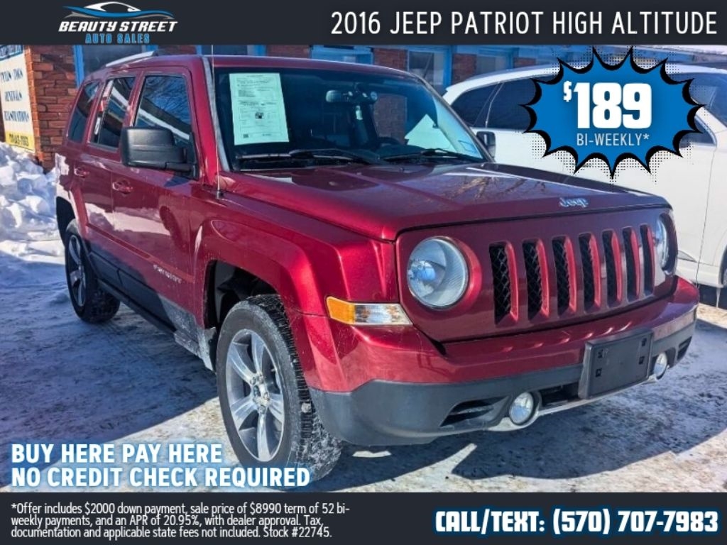 2016 Jeep Patriot LATITUDE