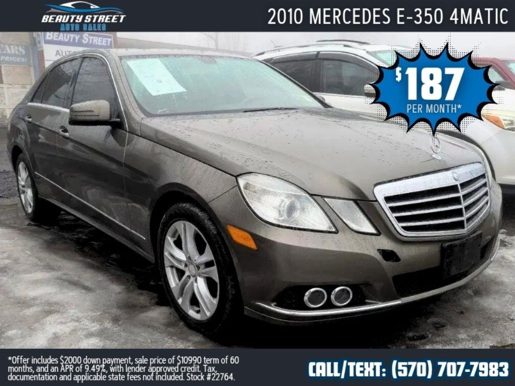 2010 Mercedes-Benz E-Class E350 4MATIC
