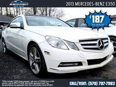 2013 Mercedes-Benz E-Class 