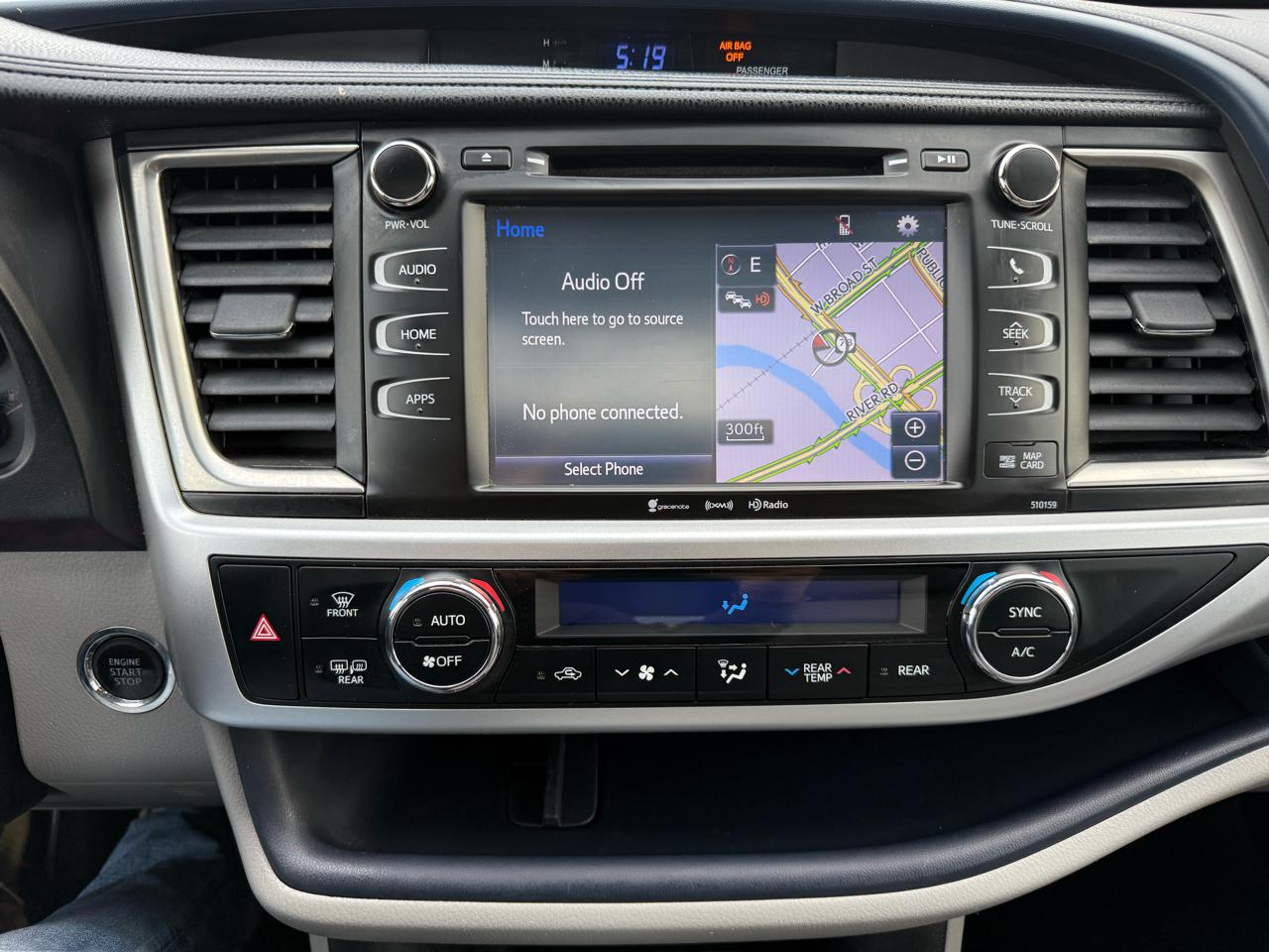 Toyota Highlander XLE AWD V6 2016