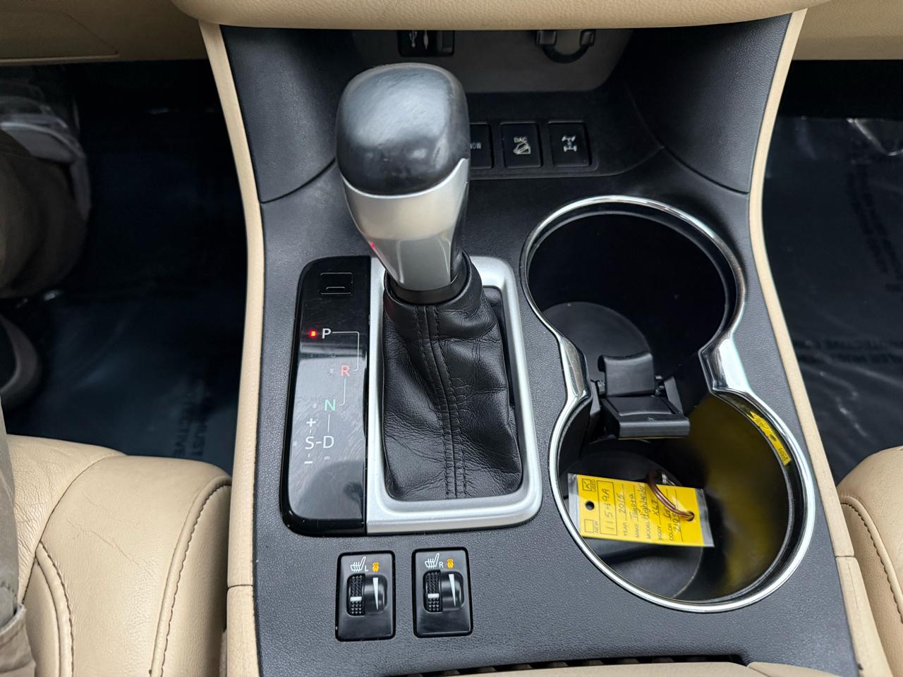 Toyota Highlander XLE AWD V6 2015