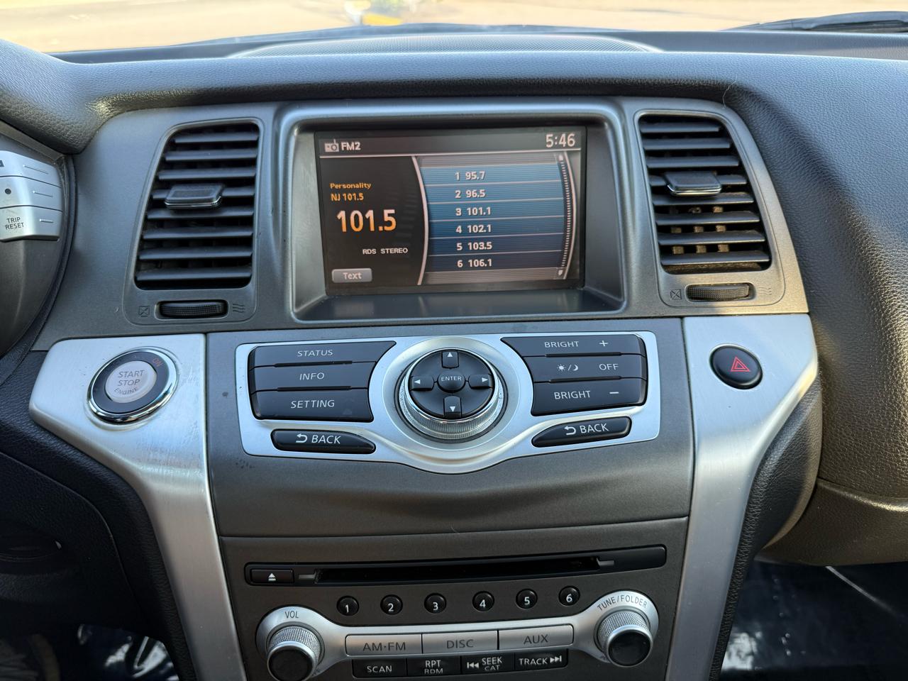 Nissan Murano SL AWD 2012