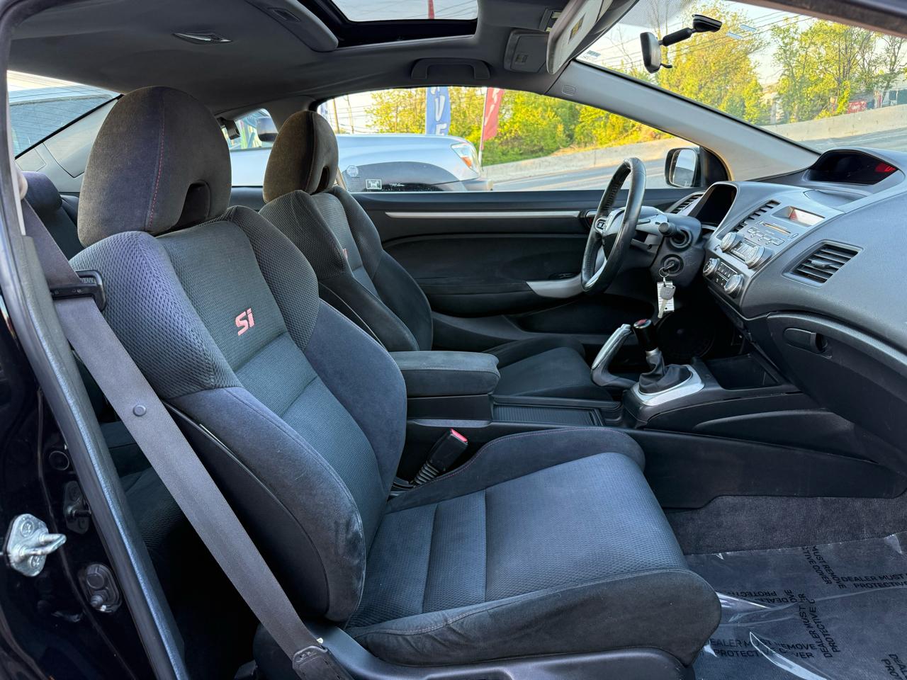 Honda Civic Si Coupe Manual w/High Performance Tires 2007
