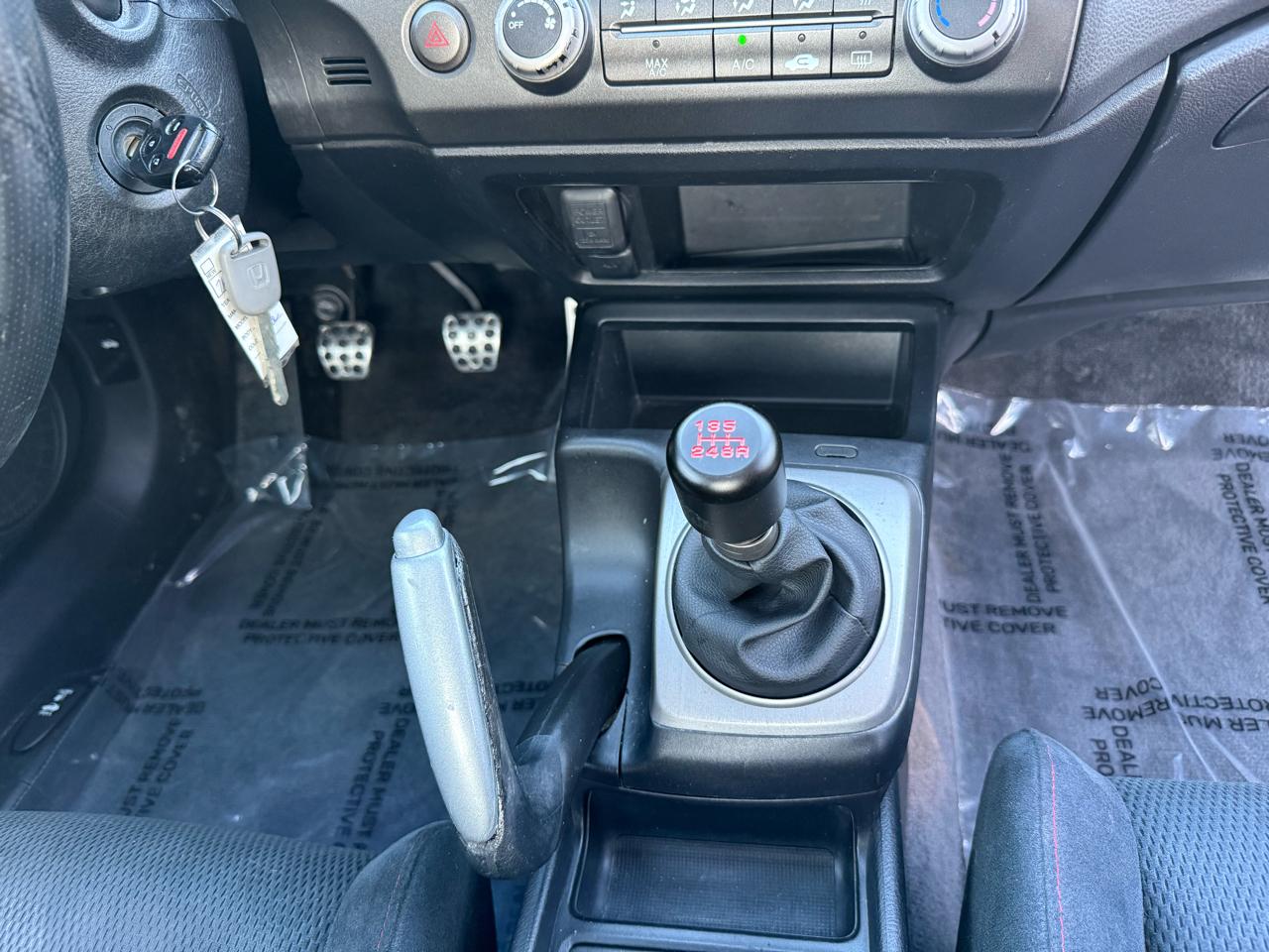 Honda Civic Si Coupe Manual w/High Performance Tires 2007
