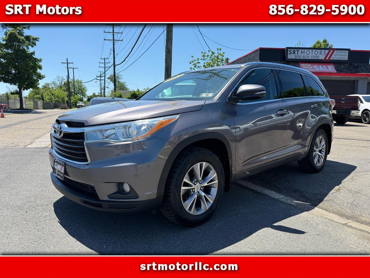 Toyota Highlander XLE AWD V6 2015