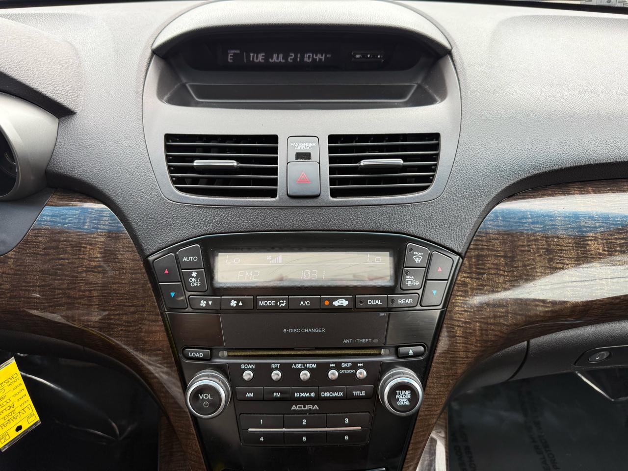 Acura MDX 4dr SUV Touring Pkg 2012