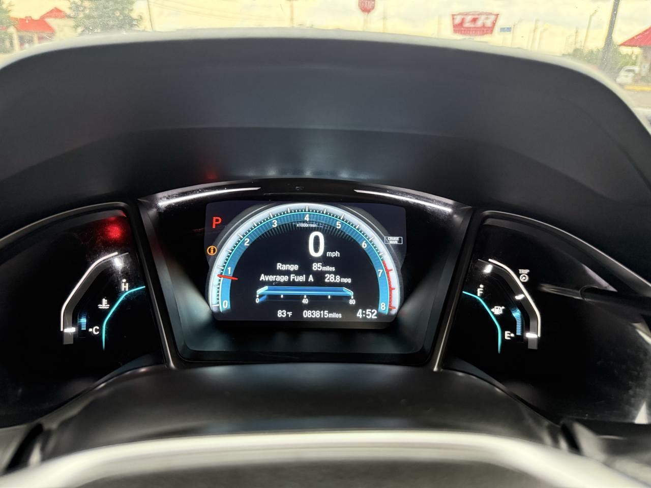 Honda Civic EX Sedan CVT 2018