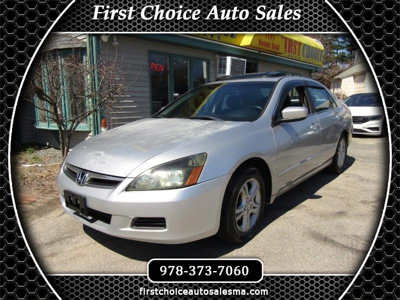 Honda Accord EX-L Sedan AT with Navigation and XM Radio 2006