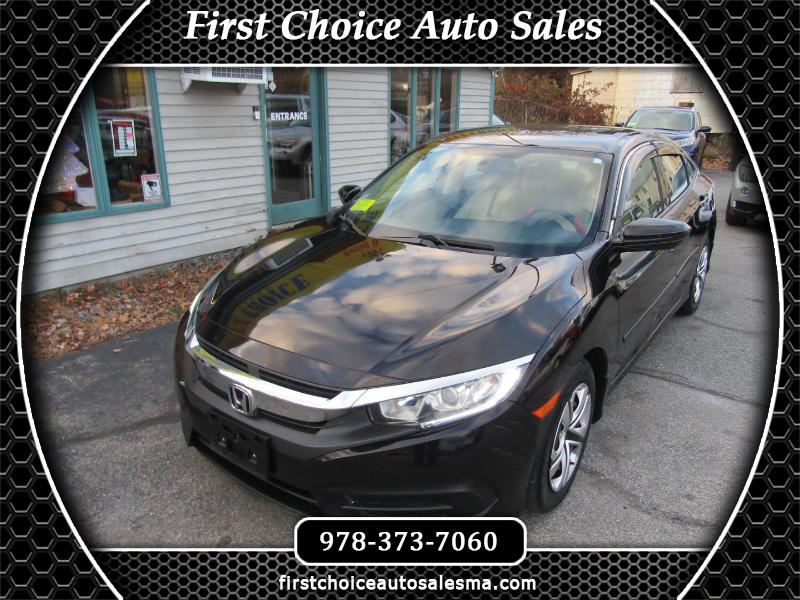 2016 Honda Civic LX Sedan CVT