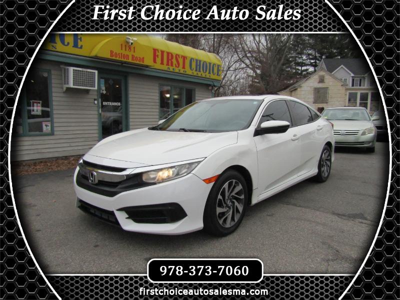 2016 Honda Civic EX Sedan CVT