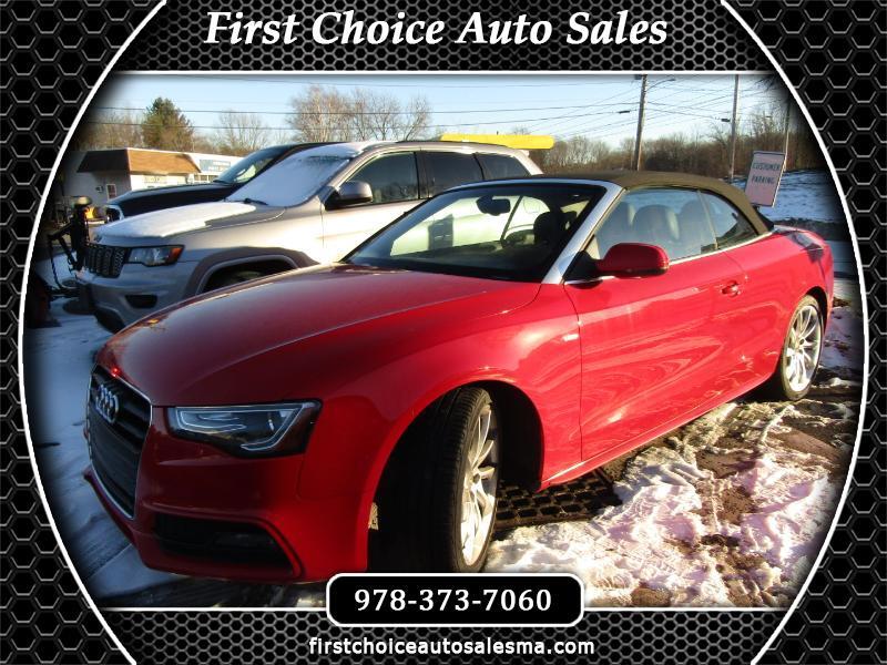 2015 Audi A5 2.0T Premium Plus Cabriolet quattro