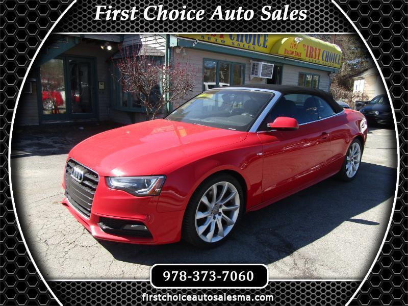 2015 Audi A5 2.0T Premium Plus Cabriolet quattro