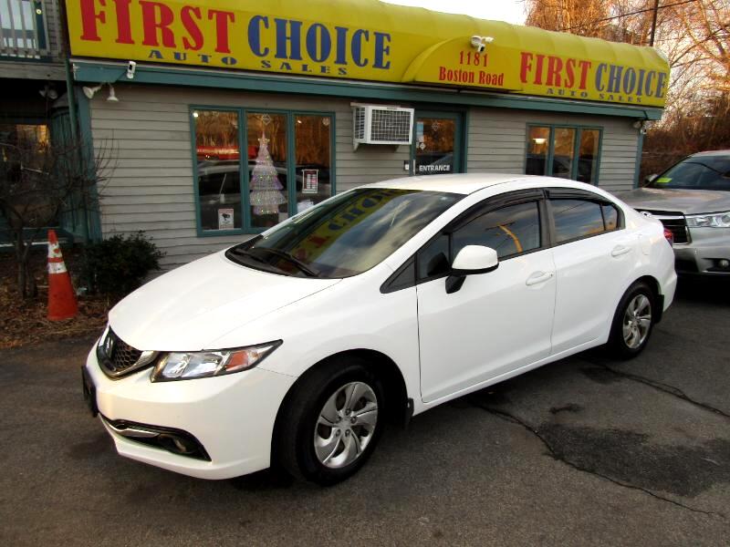 Honda Civic LX Sedan 5-Speed AT 2013