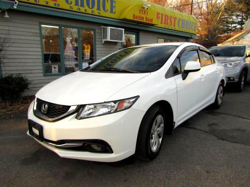 Honda Civic LX Sedan 5-Speed AT 2013