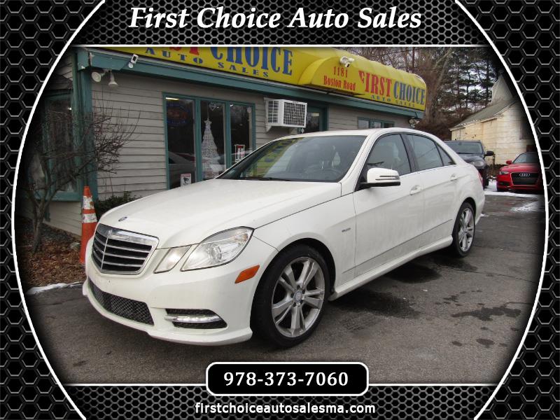 Mercedes-Benz E-Class E350 4MATIC Sedan 2012
