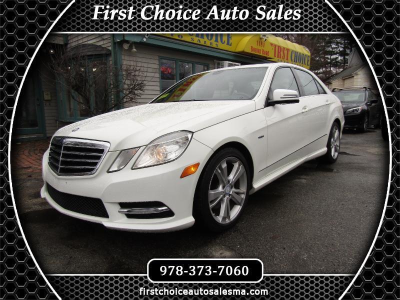 2012 Mercedes-Benz E-Class E350 4MATIC Sedan