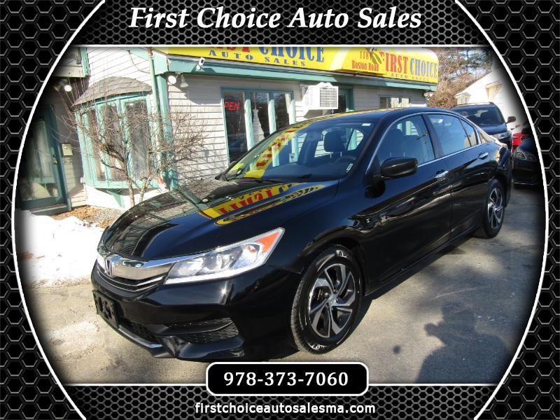 2016 Honda Accord LX sedan